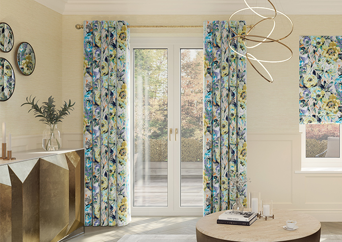 Sally, Lemon - Made to Measure Curtains - Image 3